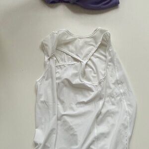 lululemon athletica White Muscle Tee